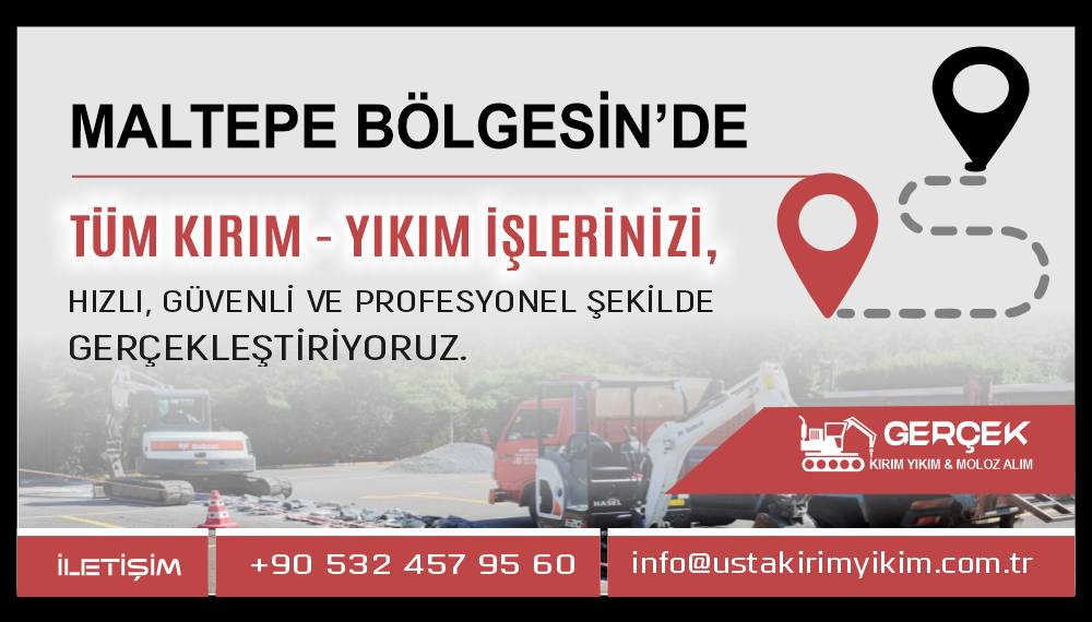 Maltepe Kırım Yıkım ve Hafriyat Hizmetleri | Öz Kırım Yıkım